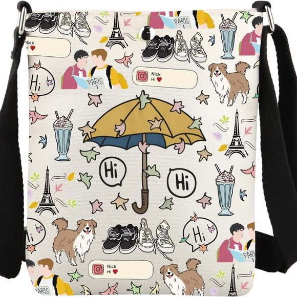 Elegant 7.87" Crossbody Bag with Magnetic Closure - Perfect Travel Companion - Picture 1 of 7
